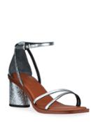 Ronelle Metallic Ankle-strap