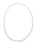 Silver Glamazon Circle Link Necklace,