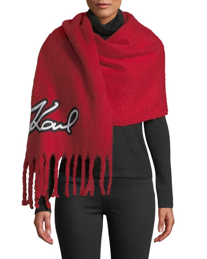 Super Karl Embroidered Fringe