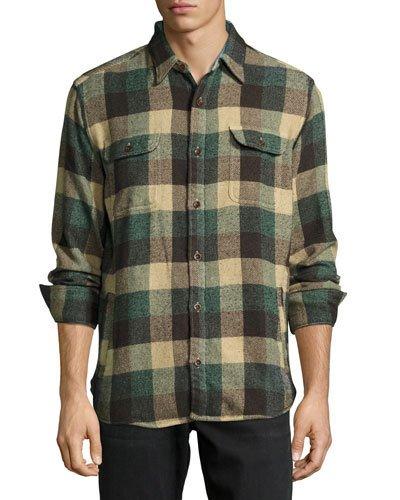 Durango Check Cpo Jacket, Green/multi