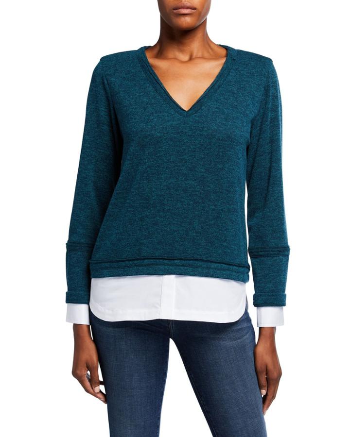 Claire Melange Knit Top
