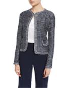 Camille Braided-trim Tweed Jacket
