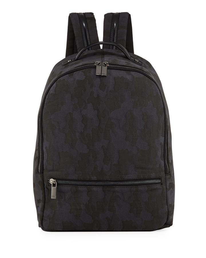Tall Camo Zip Backpack