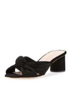 Celeste Suede Block-heel