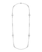 Lisse Open-kite Necklace W/ Topaz,