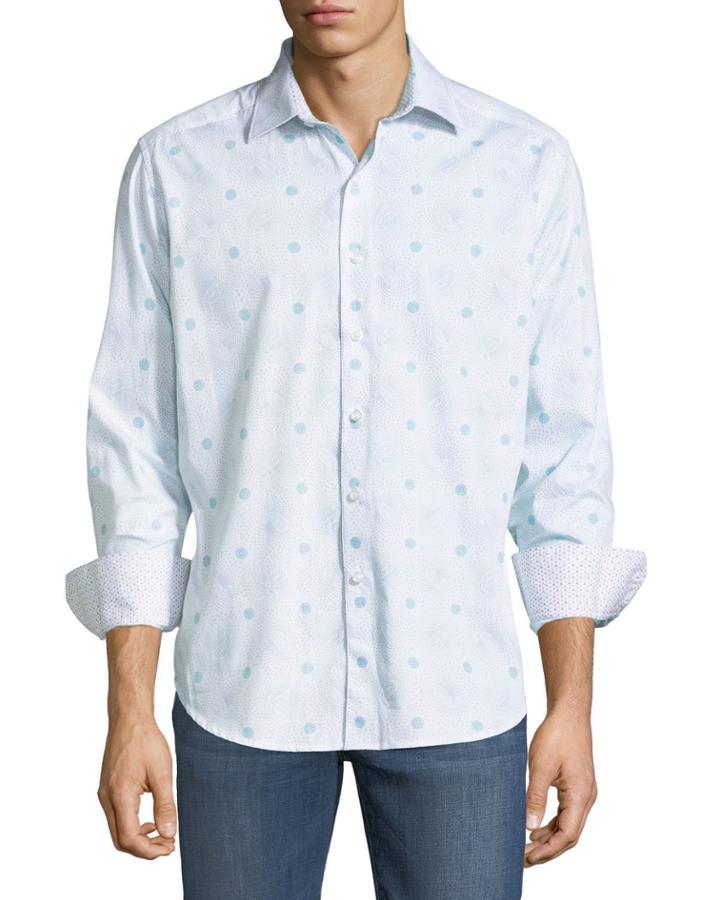 Men's Classic-fit Elm Canyon Dotted-paisley