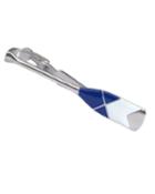 Enamel Argyle Oar Tie Bar