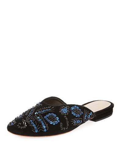 Beaded Sequin Flat