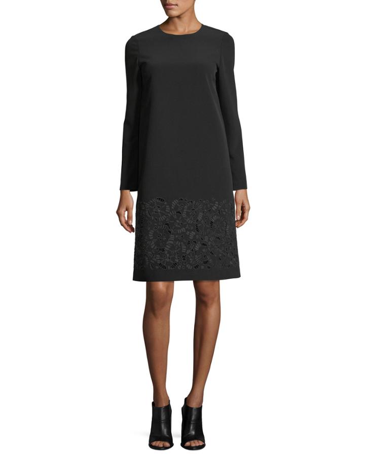 Corbin Long-sleeve Emory Cloth Dress