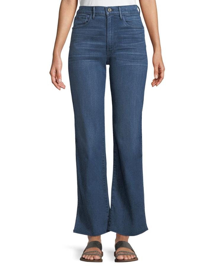 W4 Adeline Split-flare Jeans