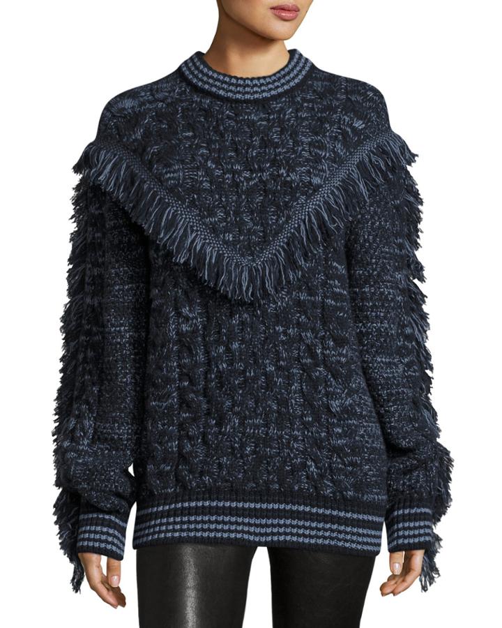 Marled Knit Cashmere