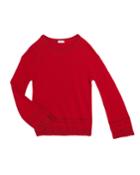 Girl's Lurex Knit Sweater,