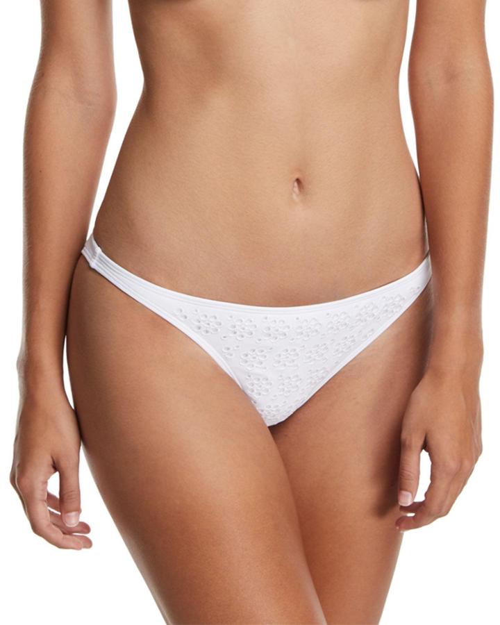 Broderie Anglaise Hipster Swim Bikini Bottoms