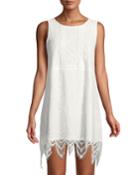 Eyelash-lace Scalloped