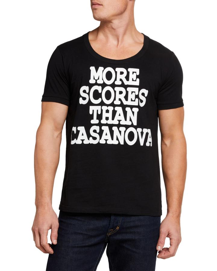 Men's Scores Typographic T-shirt