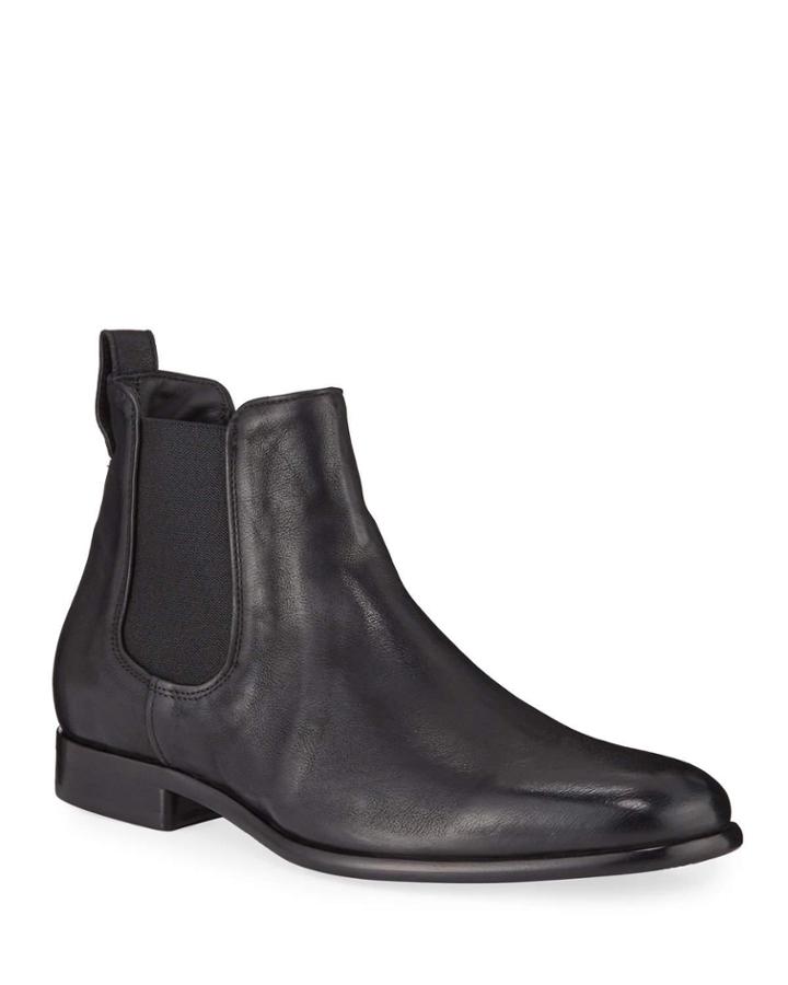 Men's Aldous Leather Chelsea Boots