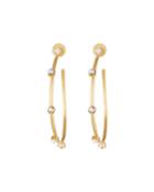 Crystal Hoop Earrings