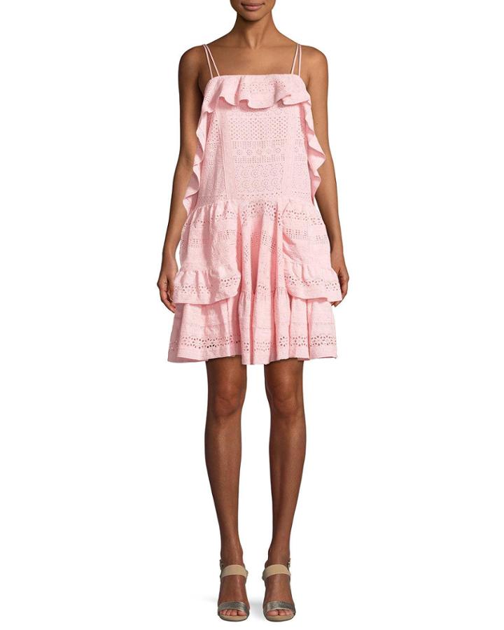Deconstructed Sleeveless Broderie