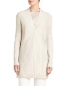 Wool-blend One-button