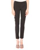 Classic Slim-leg Pants, Black