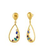 Pointelle Pear-drop Earrings In