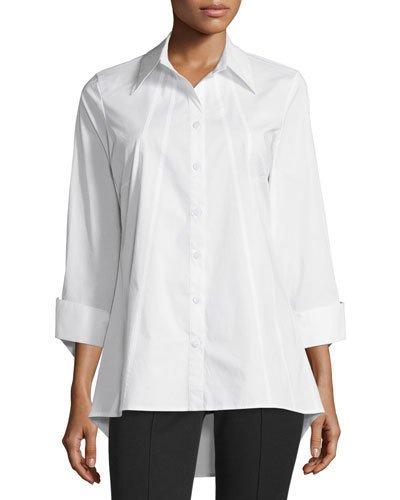Sunburst Tailored Tunic, White