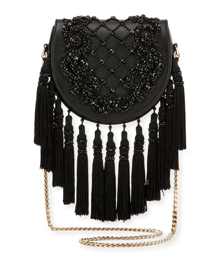 Leather Fringe Flap