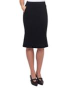 A-line Wool-stretch