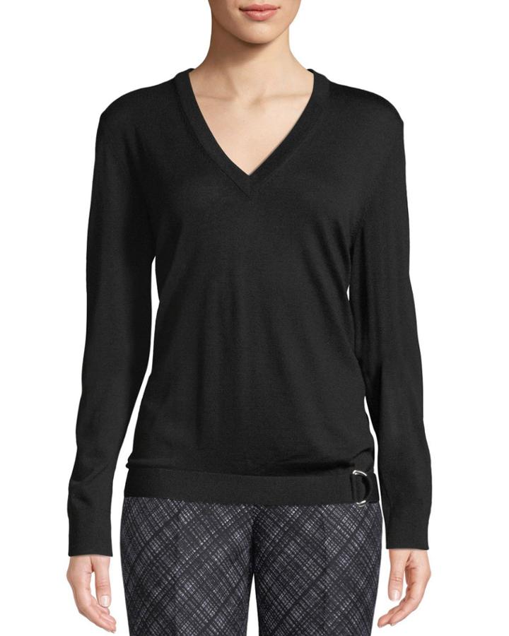 Belted-hem