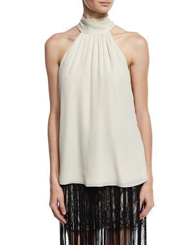 The Morrison Silk Tie-back Tank, Antique
