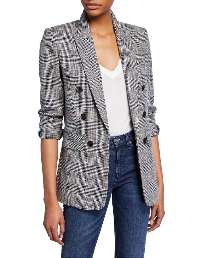 Bexley Fuller Check Single-button Dickey Jacket