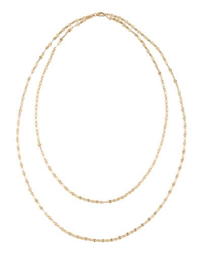 14k Mega Sienna Double-strand Necklace