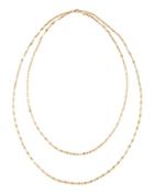 14k Mega Sienna Double-strand Necklace