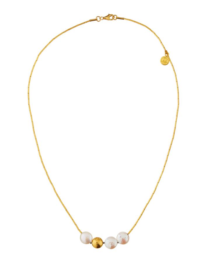 Limited Edition Pearl & Lentil Necklace