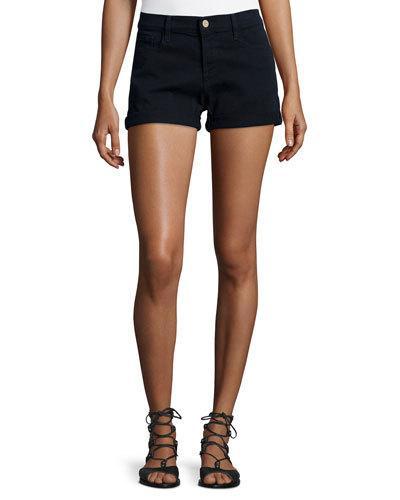 Basic Five-pocket Shorts, Deep Blue
