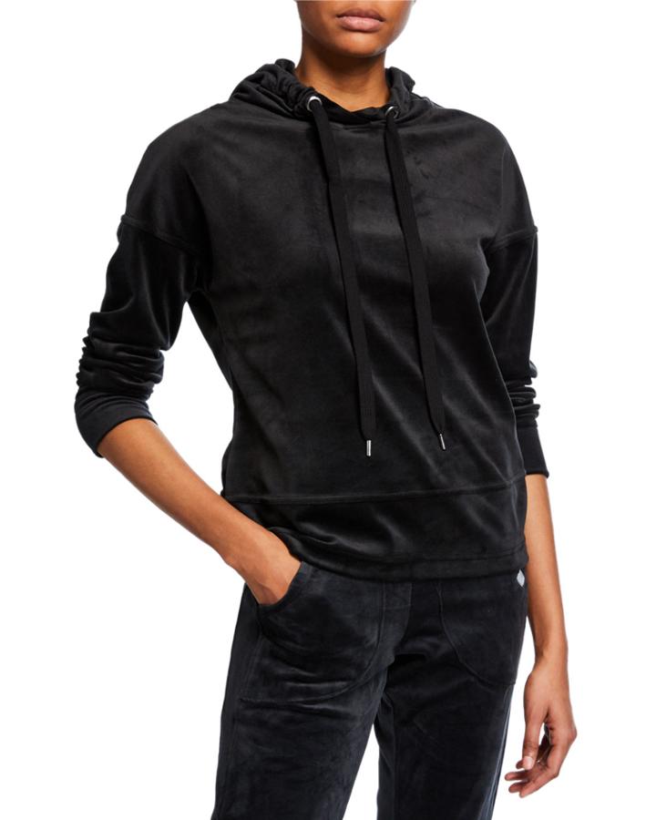 Veda Velour Pullover Hoodie