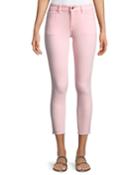 Florence Instasculpt Cropped Jeans, Pink