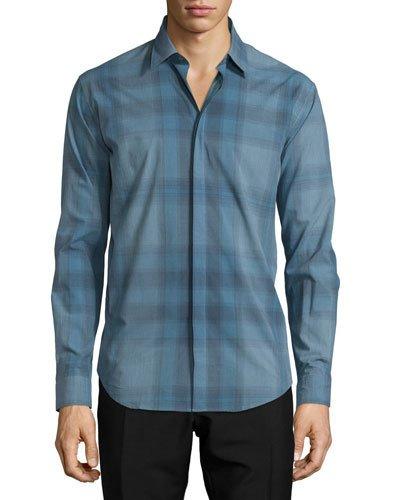 Modern-fit Check Sport Shirt,