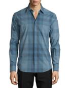Modern-fit Check Sport Shirt,