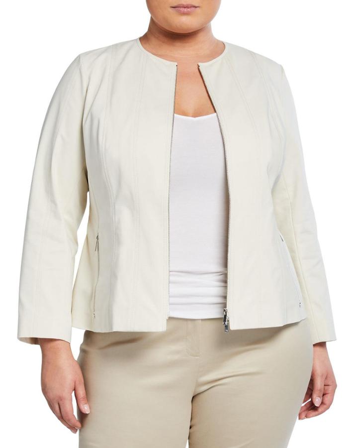 Plus Size Courtney Fundamental Bi-stretch Jacket