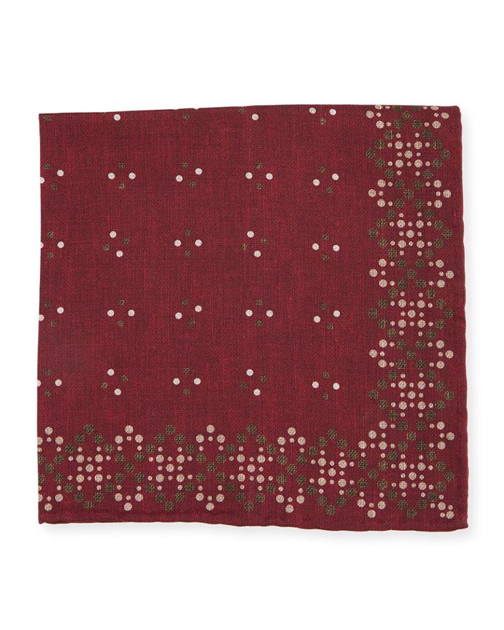 Pois Silk/cotton Pocket