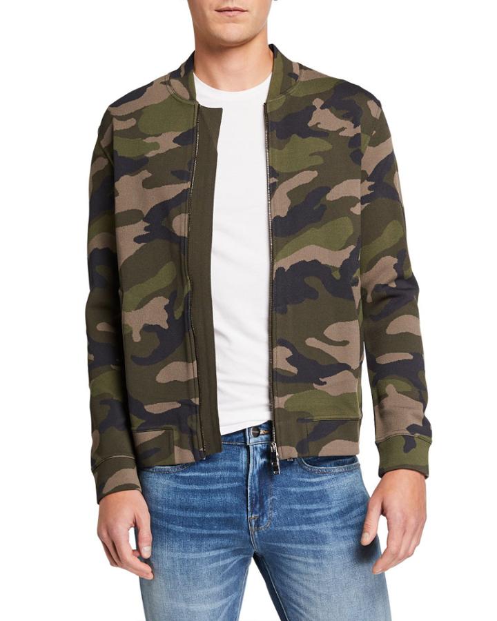 Camo Zip-up Jacket