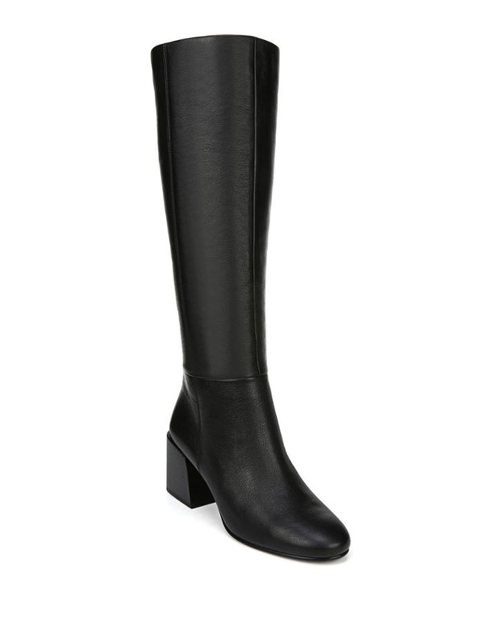 Desi Leather Knee Boots