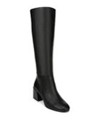 Desi Leather Knee Boots