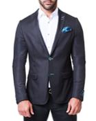 Men's Descartes City Black Blazer