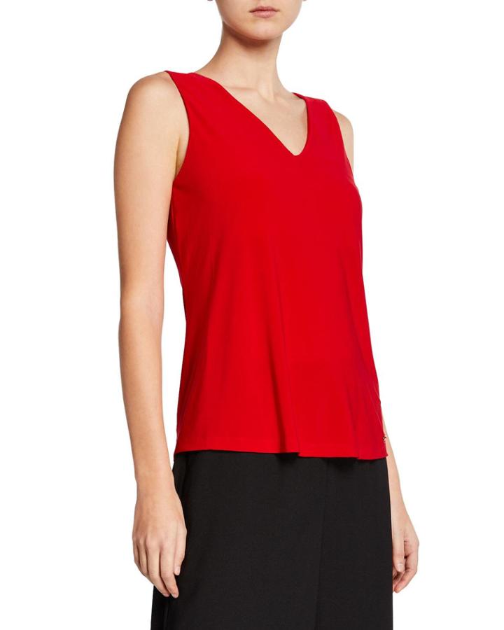Sleeveless High-low Top