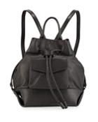 L.a.m.b. Gracie Leather Backpack, Black
