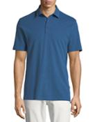 Cotton/silk Jersey Polo