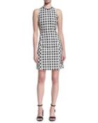 Tahoe Sleeveless Checkered-print Dress