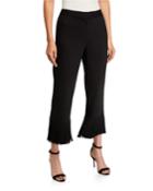 Karen Fringe-cuff Crop Pants